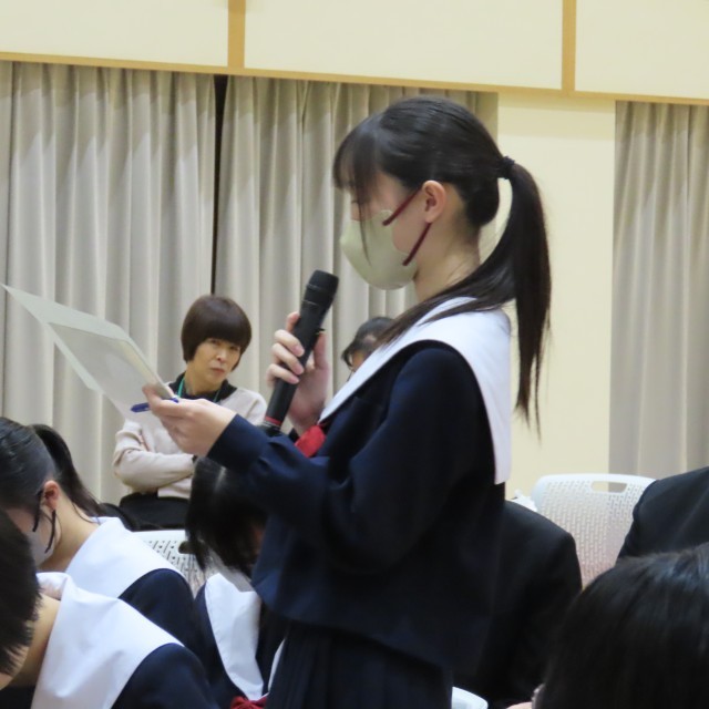 ３年生のふり返り