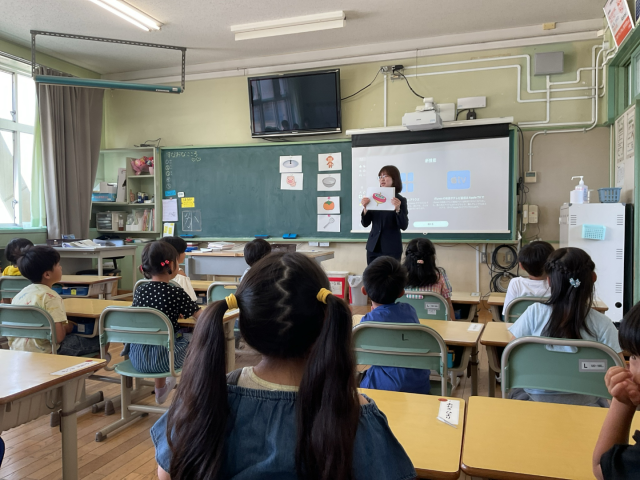 １年生　かきとかぎの勉強