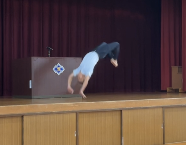 校長先生の目標達成！